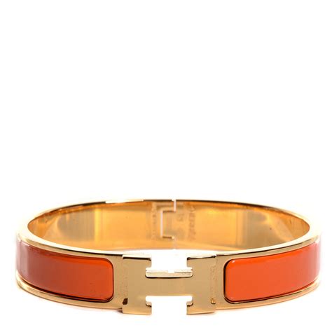 hermes enamel h bracelet ebay|Hermes enamel bracelet review.